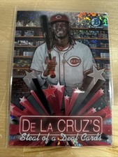 2025 Bowman Chrome Elly De La Cruz’s 132/150 Steal Of A Deal Ref #’d