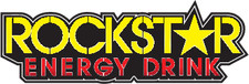 Factory Effex Rockstar Energy Text Logo 12in Die-cut Vinyl Sticker Decal