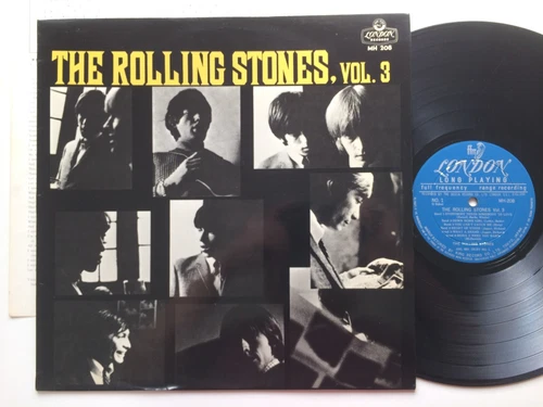 "The Rolling Stones, VOL. 3" JAPAN ORIGINAL ALBIM 1st PRESS LONDON MH-208 LP