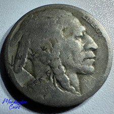 1920 D Buffalo Nickel - Defective Planchet Major Lamination - Rare Error Coin