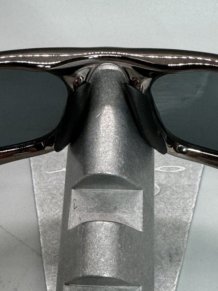 Brand New Oakley Scar Black Chrome W/ Black Iridium Lenses Brand New Oakley Scar Black Chrome W/ Black Iridium Lenses