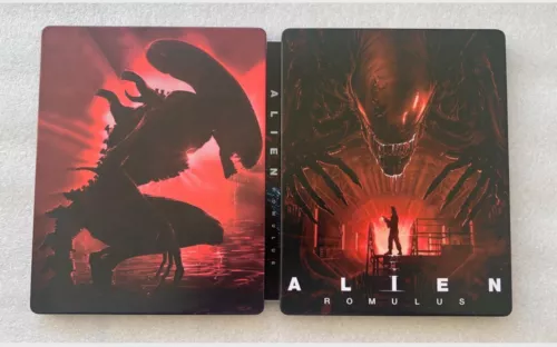 Alien Romulus Custom Made G2 Steelbook Case Only For Movie (No Disc) New