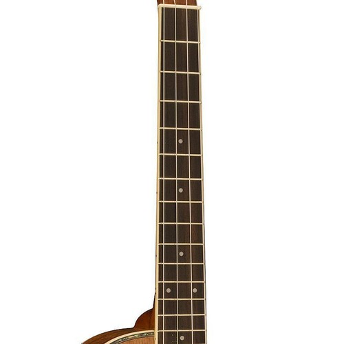 Oscar Schmidt OU55CEK Hawaiian Koa Acoustic Electric Baritone Ukulele w/ Gig Bag - Picture 5 of 6
