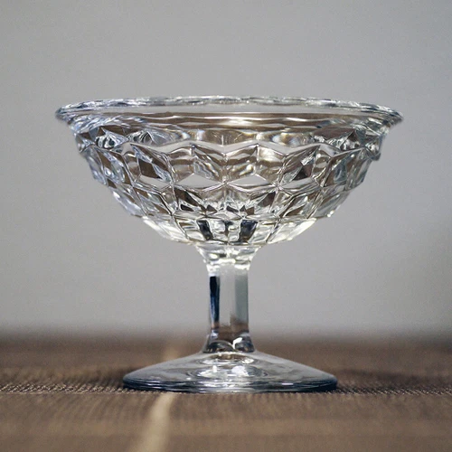 Vintage Fostoria American Footed Sherbet Ice Cream Clear Dessert Cup 8 Available