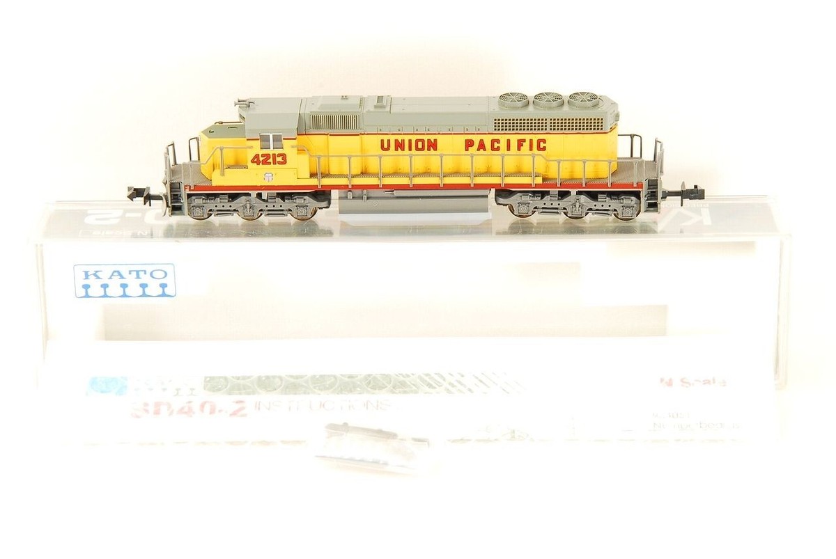 KATO N-Scale 176-4706 EMD SD40-2 EARLY UP #4213 Union