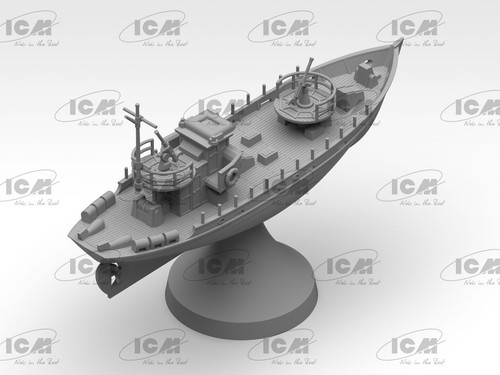 ICM 1:350 German KFK Kriegsfischkutter Modell - WWII Boot Für Sammler