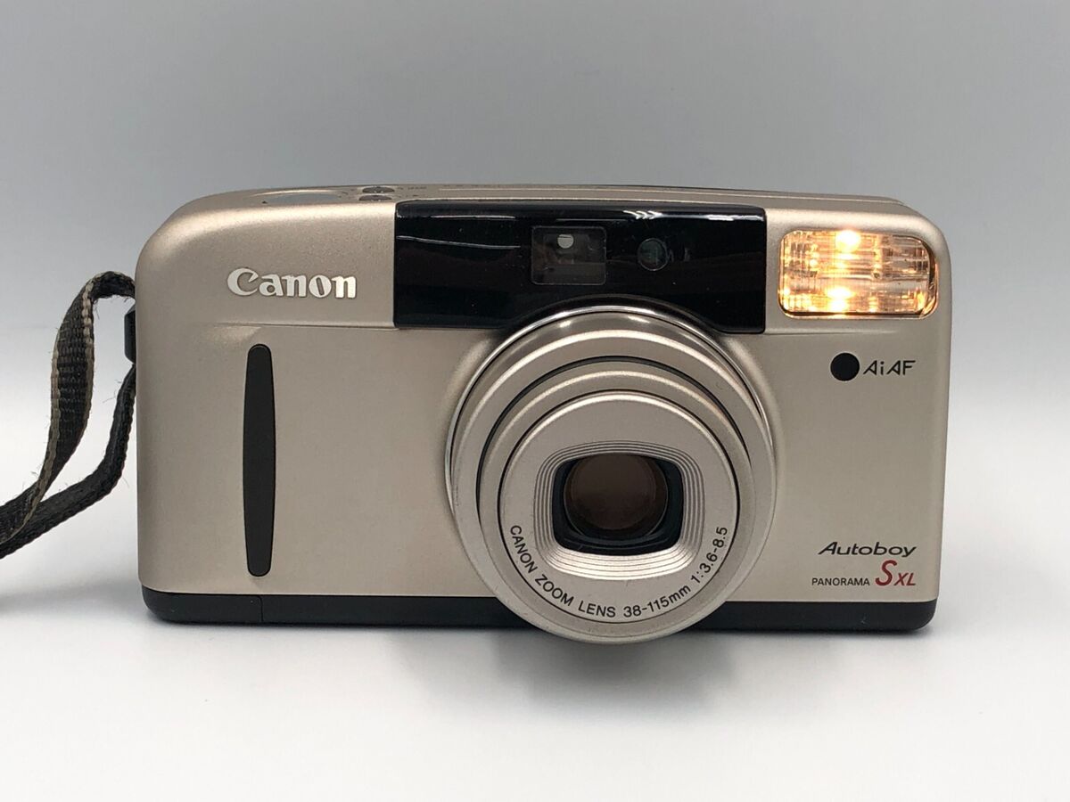 Canon Autoboy S XL Panorama Point & Shoot 35mm Compact Film Canon Autoboy S XL Panorama Point & Shoot 35mm Compact Film
