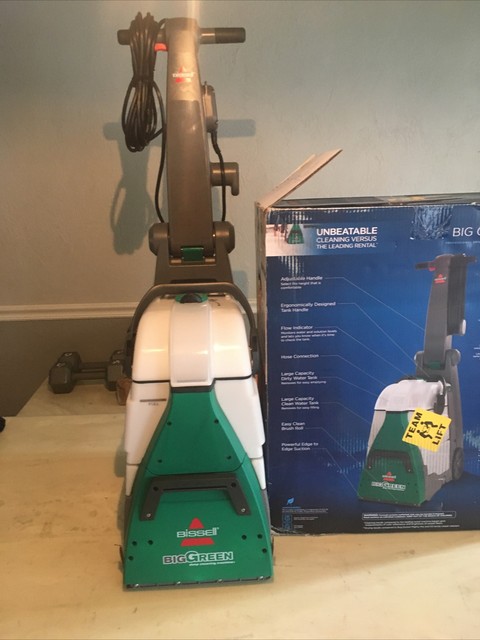 bissell green machine professional