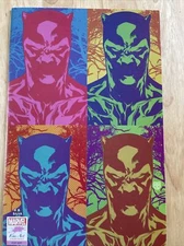 Black Panther #25 Silva Pop Art Variant  Marvel Comics NM