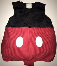 Halloween Disney Store Mickey Mouse Plush Stuffed Costume Size 3/6 Months