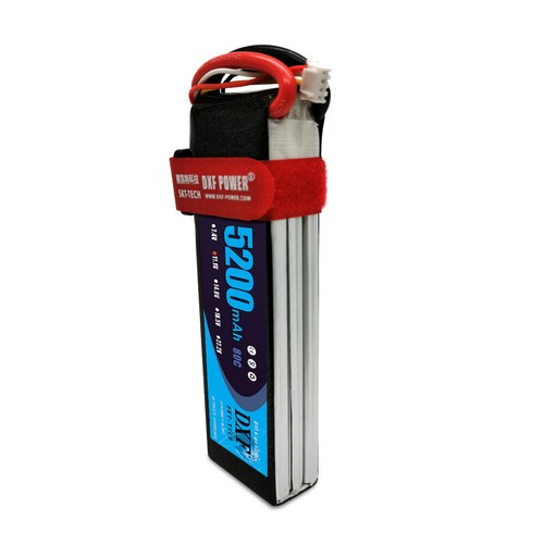 DXF 2PCS 3S 5200mAh Lipo Battery 11.1V 80C TRX RC Lipo Battery Boat Truck - Picture 7 of 7