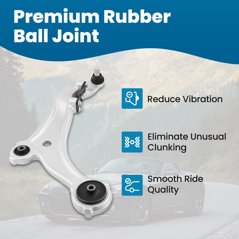 Conjunto de brazo de control inferior delantero y rótula diestro y derecho para Nissan Quest 2011-2017 Foto 3 de 4