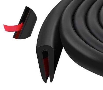 Rubber Edge Trim U Channel Edge Trim Sheet Metal Edge Guard Protector Selfadhesi