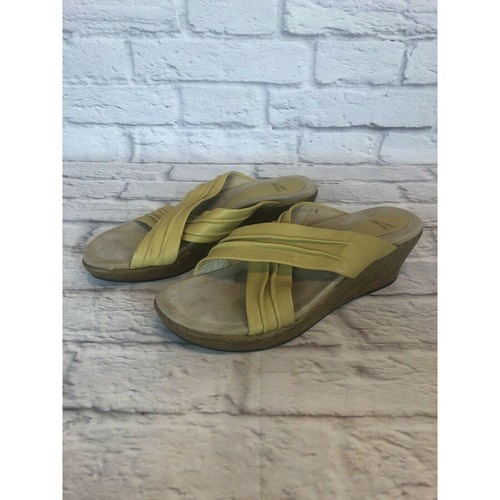 dansko sandals yellow