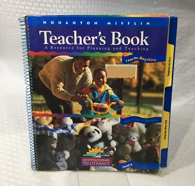 HOUGHTON MIFFLIN TEACHER'S BOOK / LEVEL K / INVITATIONS TO LITERACY THEME 9 & 10