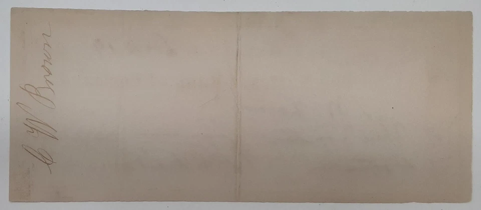 1878 National Bank of Cortland, NY Bank Check   VF/EF Endorsed - Image 2 of 2