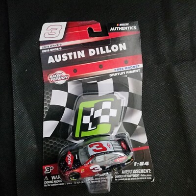 2018 NASCAR Authentics Austin Dillon #3 Dow Chevrolet Camaro 1/64 Wave 9