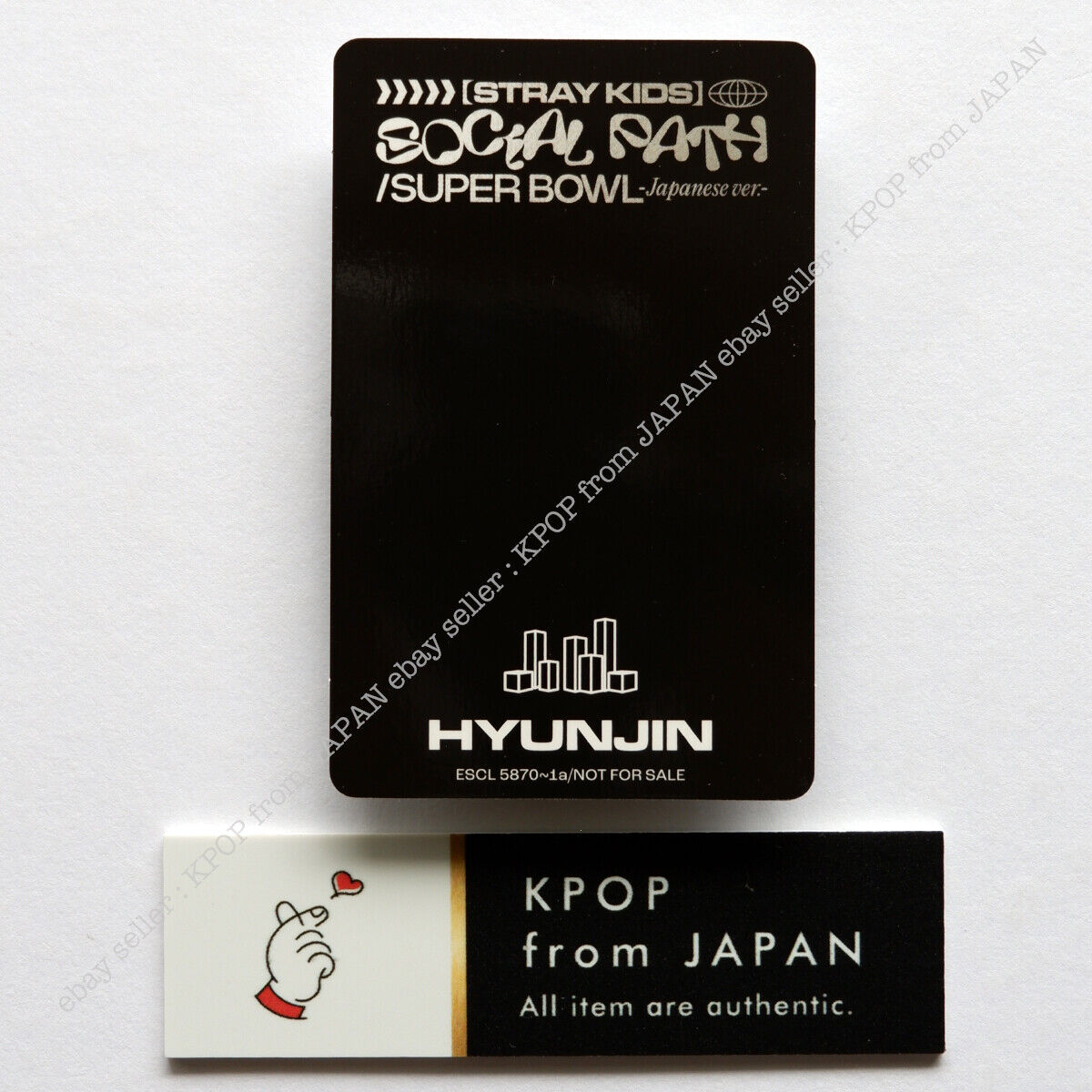 Hyunjin Stray Kids Social Path Official Photocard JAPAN POB Hyunjin Stray Kids Social Path Official Photocard JAPAN POB