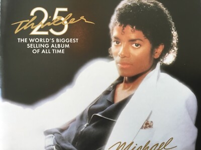 MICHAEL JACKSON THRILLER 25TH ANNIVERSARY MINT CD & DVD SPECIAL