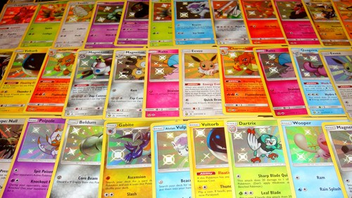 Pokemon 3 Card Shiny Vault Sv Lot Tcg Mixed Shining Hidden Fates Holos Ebay
