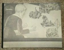 Elastolin Hausser Toy Catalog 1935-1936 Cannons Board Games Farms Fortresses 