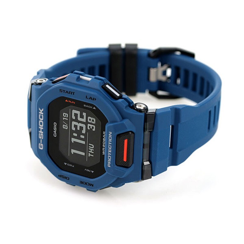 Casio G-SHOCK GBD-200-2JF G-SQUAD Blue Training Bluetooth