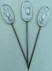 Set of 3 Seafood Picks Crab/Lobster Very Stabby!  4.5"