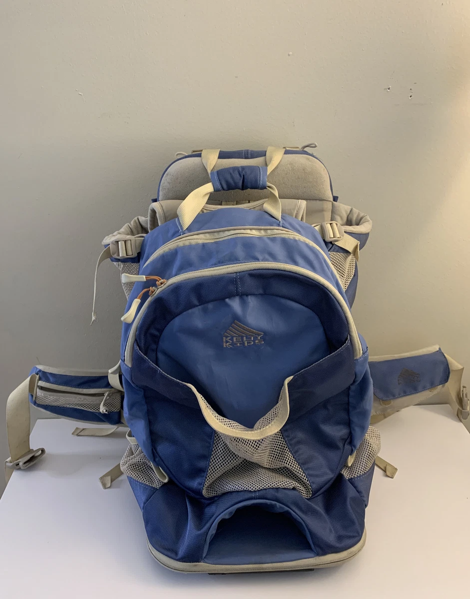 KELTY KIDS TC 3.0 Transit Child Carrier Baby Hiking Backpack Blue & Tan