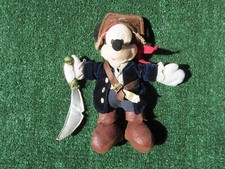 Authentic Walt Disney World Mickey Mouse Pirates Of The Caribbean 11" Plush