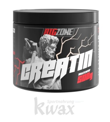 (EUR 55,80/kg) Big Zone - Creatine Monohydrat - 500g Dose