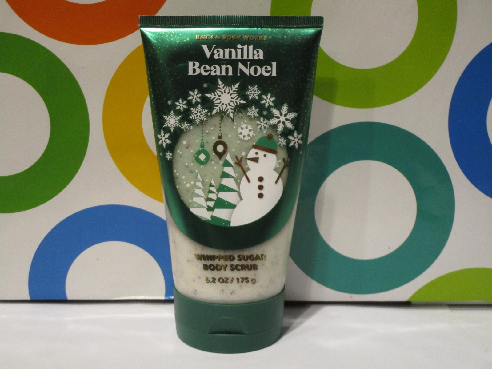 BATH & BODY WORKS VANILLA BEAN NOEL WHIPPED SUGAR BODY SCRUB 6.2 OZ