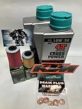 MOTOREX Oil Change Kit for KTM 690 Enduro 690 Duke SMC 12-22