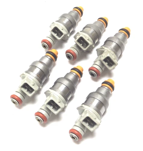 6PCS Fuel Injector OEM F87E-D2B Ford E-150 E-250 E-350 F150 F250 F350 4.9L L6 - Picture 6 of 8