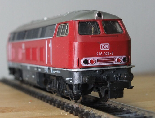Märklin Hamo 8375 Spur HO DB BR 216 Diesellok in roter Lackierung der DB | Zustand: Used