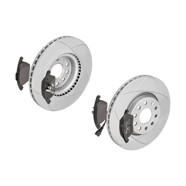 ATE Bremsscheiben Ø312MM + BremsbelÄGe Vorne FÜR VW Passat B7 Seat Leon Touran-image