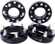 4pc 6x5 To 6x5.5 Hubcentric Wheel Adapter 1 Inch 12x1.5 Lug 78.1mm Hub For Chevy