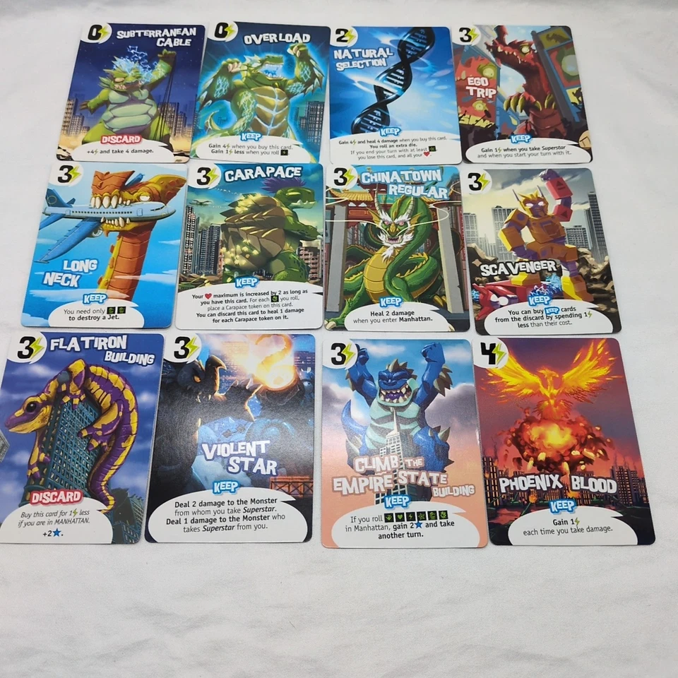 Complete Set Of (64) King Of New York Cards - Image 4 of 4