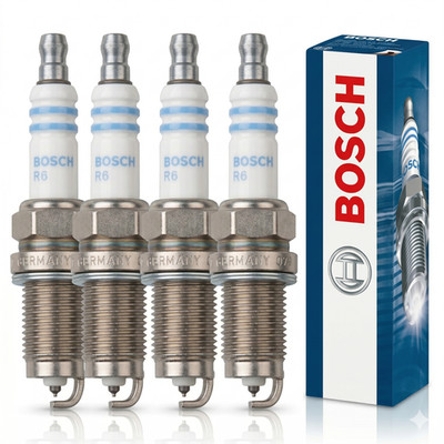 4x BOSCH 0242240665 Iridium Zündkerzen Ersetzt NGK PZFR6R für VW AUDI SEAT