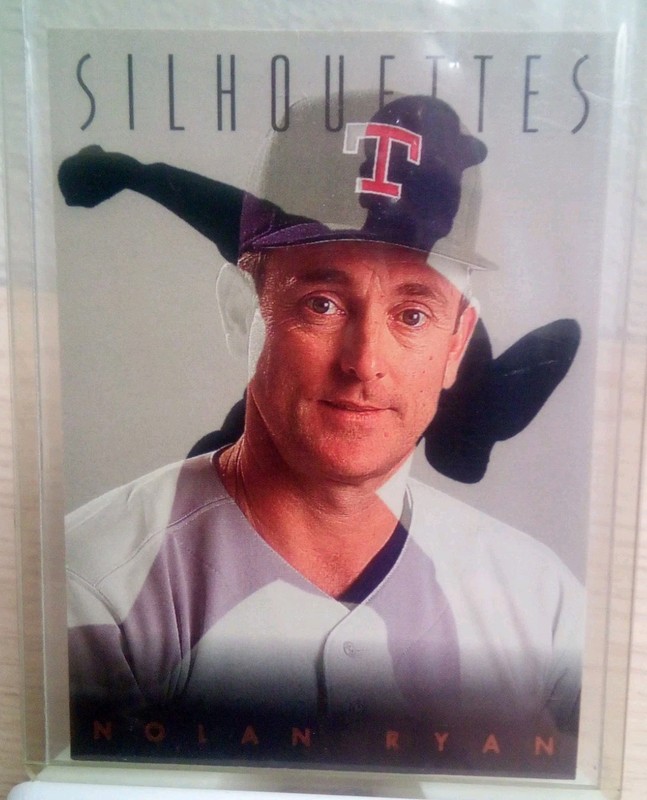 1993 Studio - Silhouettes Nolan Ryan #10 °MINT°