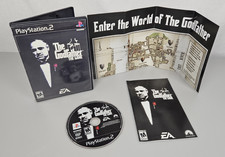 The Godfather: The Game PS2 (Sony PlayStation 2) Case Disc Manual insert map
