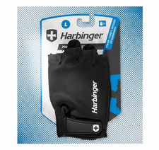 Harbinger Power Gloves Size L Black 13268 Genuine Leather BRAND NEW