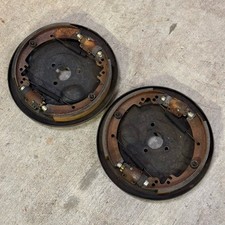 Porsche 356 A Backing Plate Set Drum Brakes Front Lr Complete