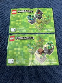 LEGO Ideas 21102 Minecraft Micro World - The Forest Complete 5/6 Bags are sealed