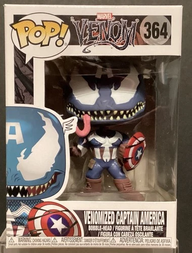 Funko Pop! Venom #364 -Venomized Captain America