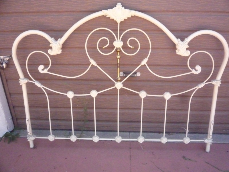 Jim Morrison Doors home *Antique Wrought Iron Queen Bed* Robby/Vegas P/U