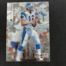 Kerry Collins 1998 Upper Deck Black Diamond Rookies Card #14 Carolina Panthers