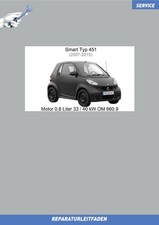 Smart Fortwo (2007-2015) Reparatur Motor 0,8 Liter Diesel 45 / 54 PS 660.9