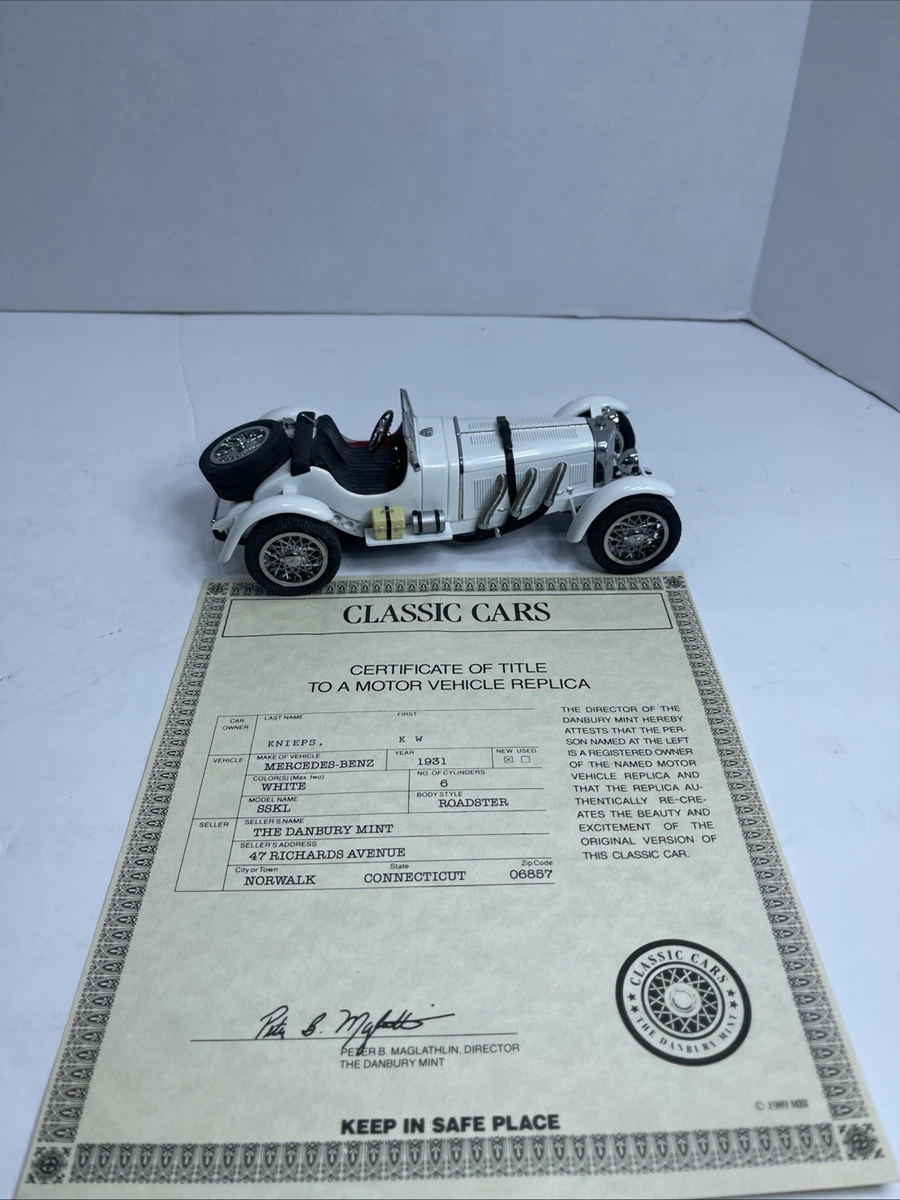 Mercedes-Benz 1:24 Danbury Mint Diecast & Toy Vehicles for sale | eBay