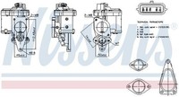 Nissens Ventil AbgasrüCkfüHrung Agr-Ventil ** First FIT ** 98272