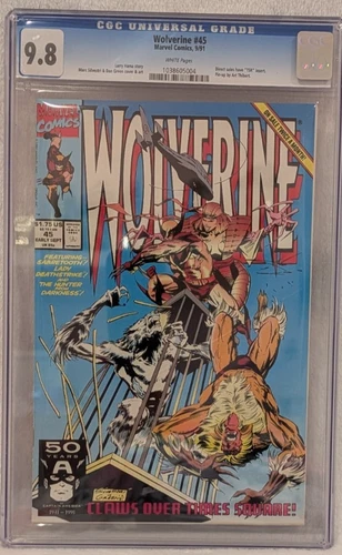Wolverine #45 CGC Universal Grade 9.8 White Pages